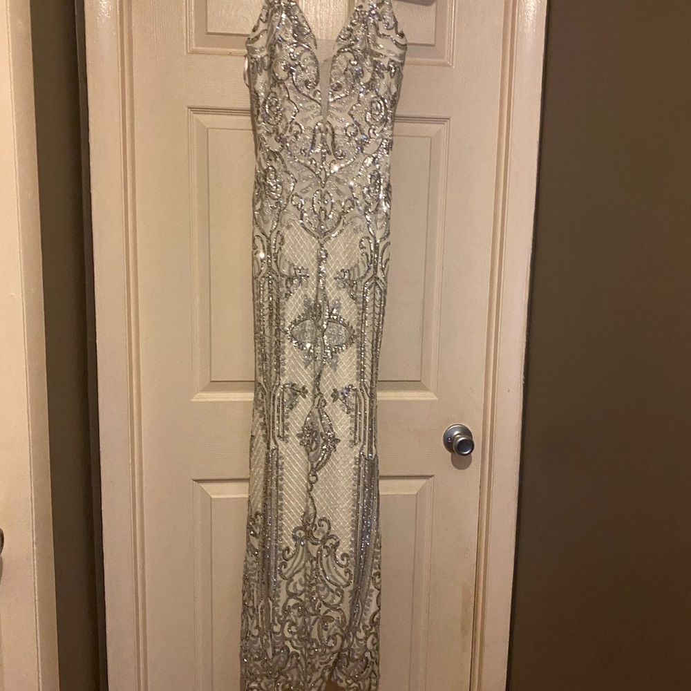 Beaty Adams sequined gown